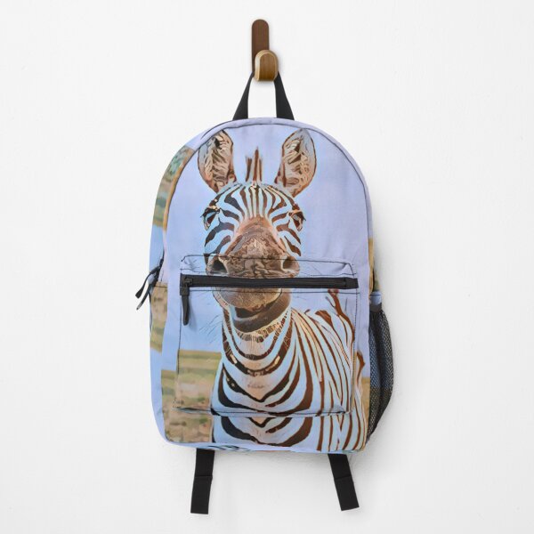 Item preview, My Blue Zebra Print - For a nature lover, African bush lover, nature decorating print. designed and sold by Wentoo.