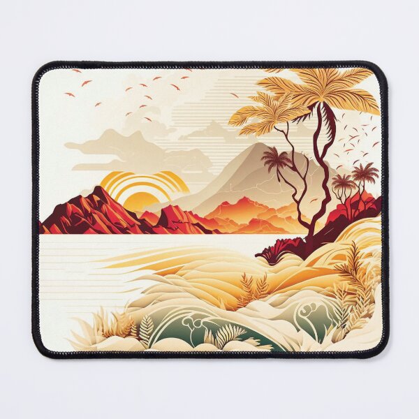 Item preview, Landscape ocean palm tree_gor#8 designed and sold by FunArt4You.