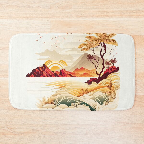 Item preview, Landscape ocean palm tree_gor#8 designed and sold by FunArt4You.