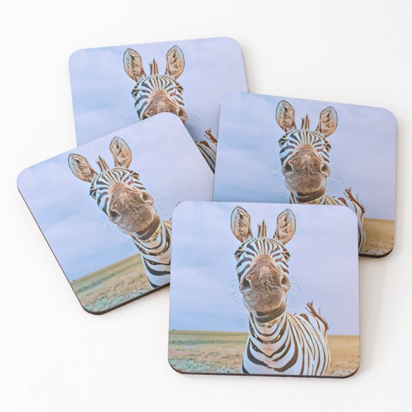 Item preview, My Blue Zebra Print - For a nature lover, African bush lover, nature decorating print. designed and sold by Wentoo.