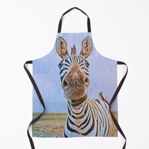 Item preview, My Blue Zebra Print - For a nature lover, African bush lover, nature decorating print. designed and sold by Wentoo.