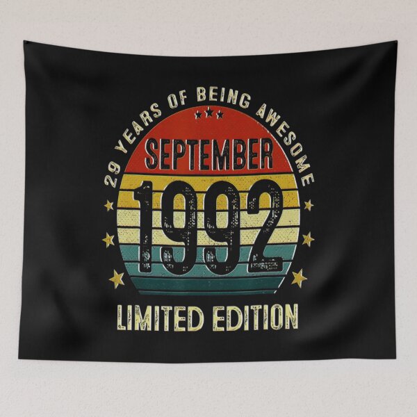 Item preview, 31 Years Old Birthday Vintage September 1992 Limited Edition designed and sold by BargerStore.
