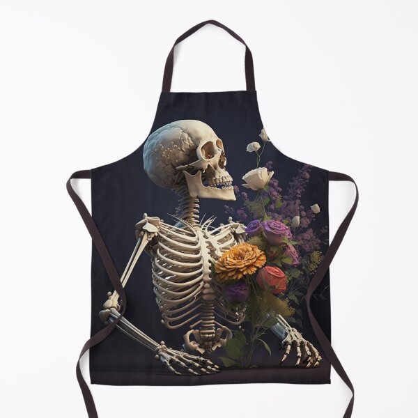 Item preview, Skeleton with Floral Chest designed and sold by artiologya.