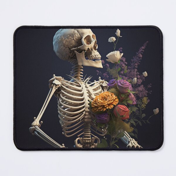 Item preview, Skeleton with Floral Chest  designed and sold by artiologya.