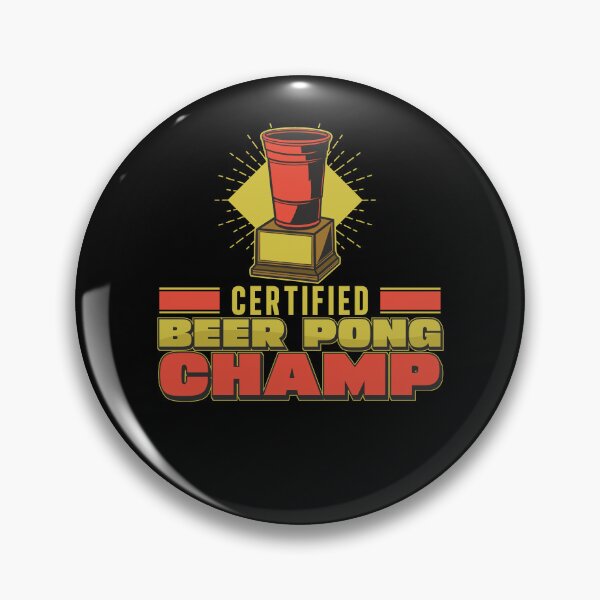 Item preview, Retro Beer Pong Champ For A Beer Pong Game Beer Pong Player designed and sold by StrongShirts.