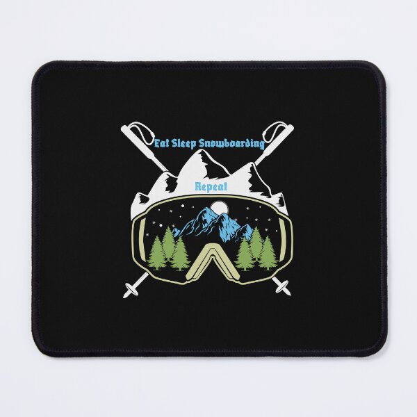 Item preview, Eat Sleep Snowboarding Repeat 1 designed and sold by FLOWER--ART.