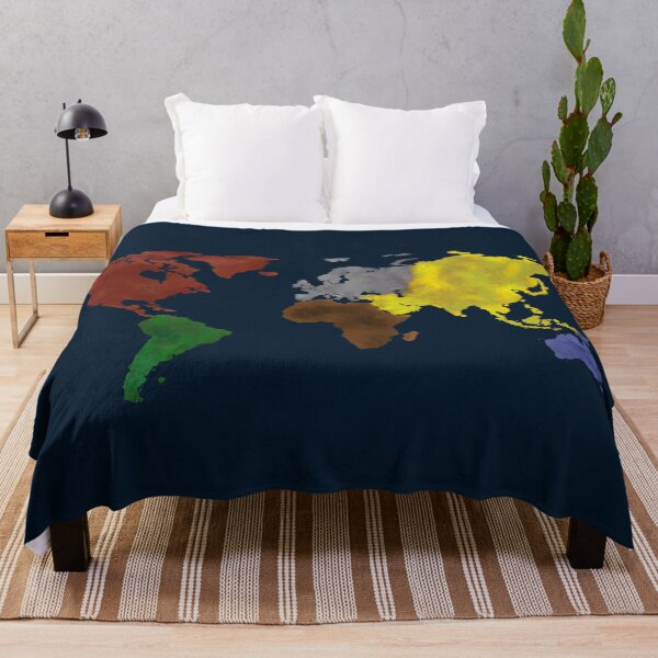 Item preview, The world and its continents designed and sold by Themys24.