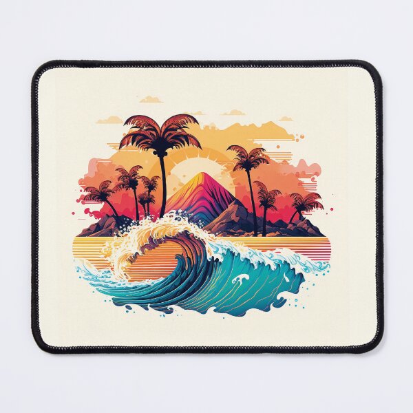 Item preview, Landscape ocean palm tree#9 designed and sold by FunArt4You.