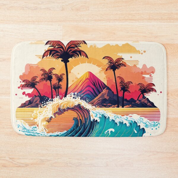 Item preview, Landscape ocean palm tree#9 designed and sold by FunArt4You.