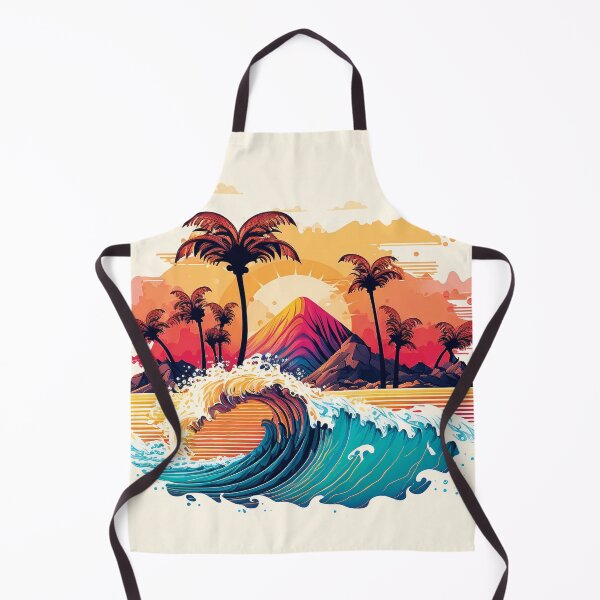 Item preview, Landscape ocean palm tree#9 designed and sold by FunArt4You.