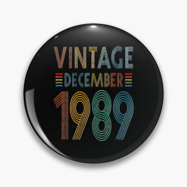 Item preview, 34th Birthday Gift Vintage December 1989 Thirty Years Old designed and sold by BargerStore.