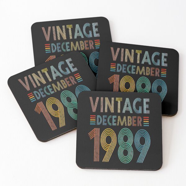 Item preview, 34th Birthday Gift Vintage December 1989 Thirty Years Old designed and sold by BargerStore.