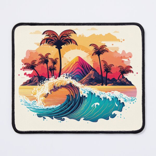 Item preview, Landscape ocean palm tree_gor#9 designed and sold by FunArt4You.