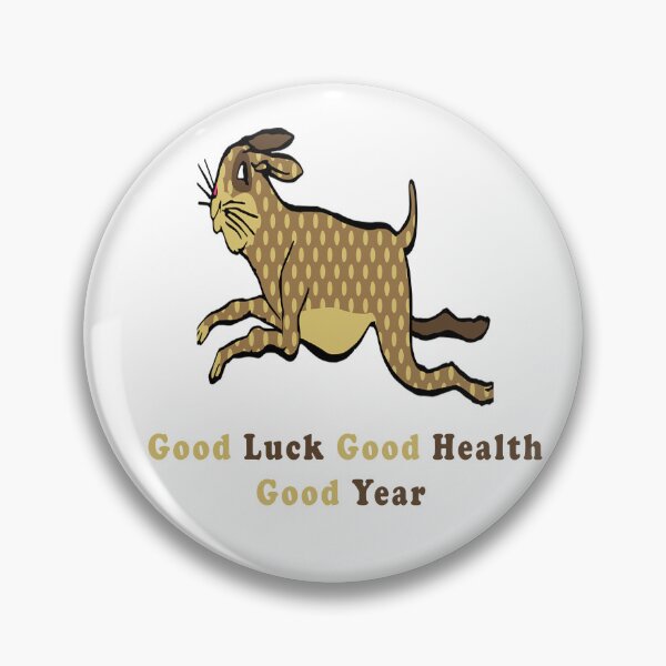 Item preview, Good Luck Good Health Good Year of The Rabbit designed and sold by Soudesign99.