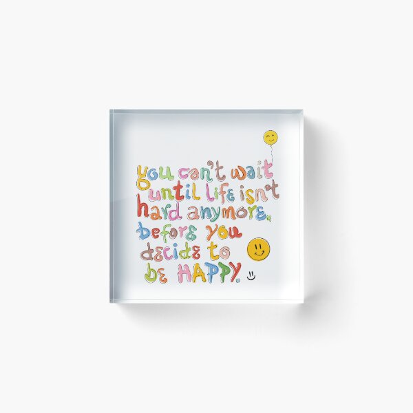 Item preview, Decide To Be Happy - Rosen Ian designed and sold by Rosen-In-Bloom.