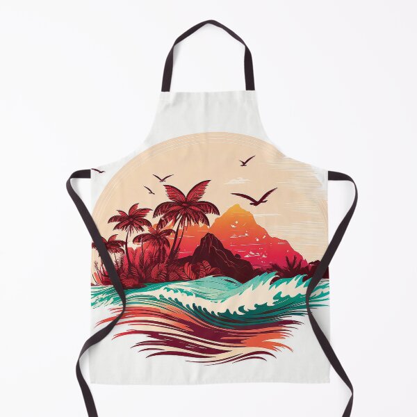 Item preview, Landscape ocean palm tree#11 designed and sold by FunArt4You.