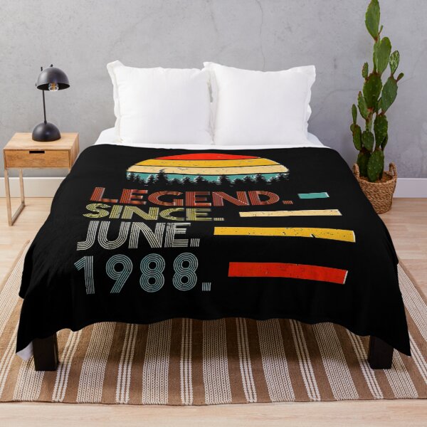 Item preview, 35 Years Old Retro Birthday Gift Legend Since June 1988 designed and sold by BargerStore.