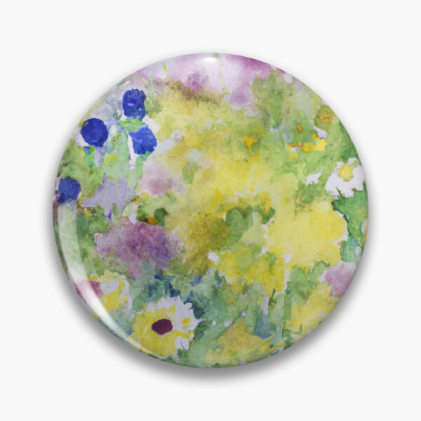 Item preview, Watercolour Flowerbed  designed and sold by Rizzlewizz.