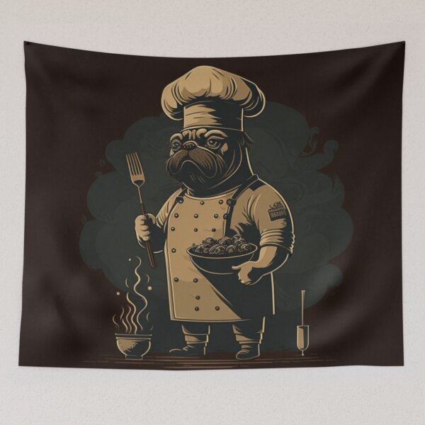 Item preview, The Artistic Walrus Chef designed and sold by Space Frog Art ⭐⭐⭐⭐⭐.
