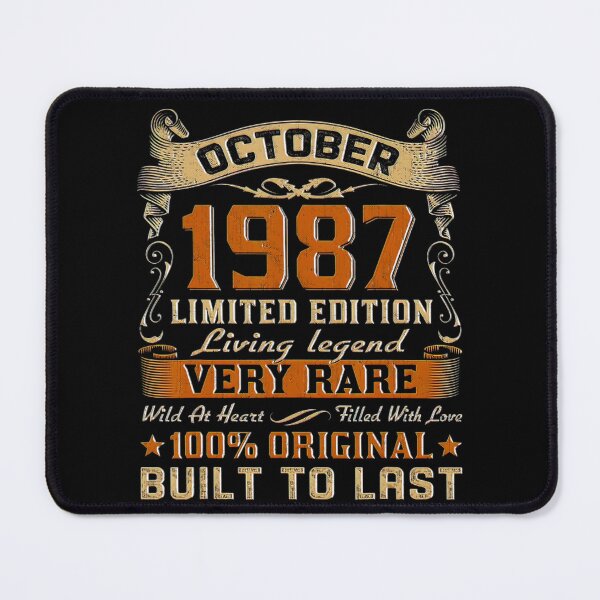 Item preview, 36th Birthday Gift 36 Years Old Retro Vintage October 1987 Lover designed and sold by BargerStore.