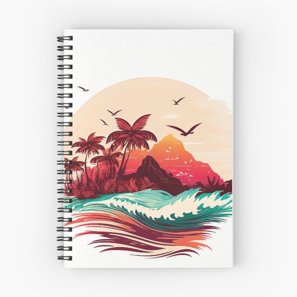 Item preview, Landscape ocean palm tree#11_v designed and sold by FunArt4You.