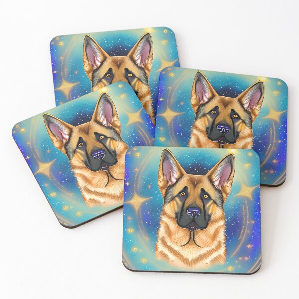 Item preview, German Shepherd in Space designed and sold by ArtGraffita.