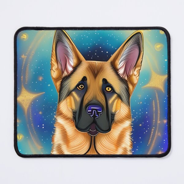 Item preview, German Shepherd in Space designed and sold by ArtGraffita.