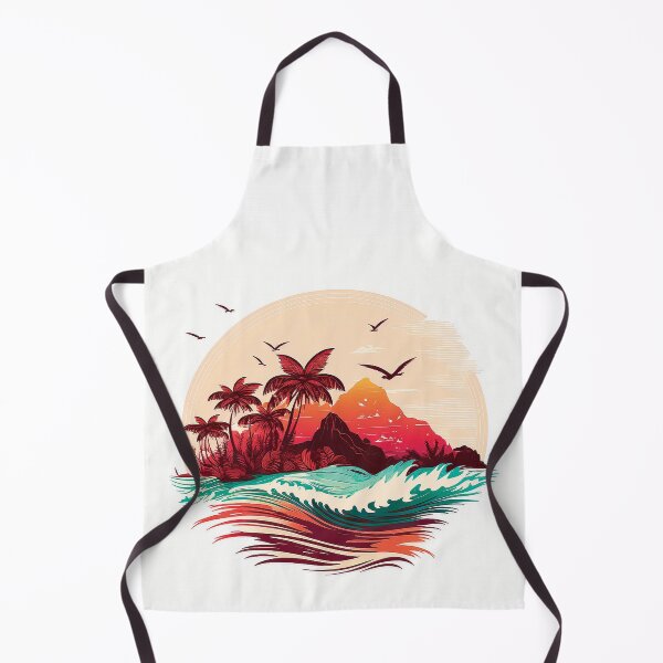 Item preview, Landscape ocean palm tree#11_v designed and sold by FunArt4You.