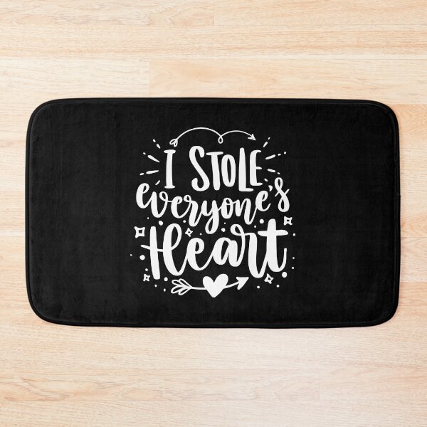 Item preview, I Stole Everyones Heart - White quotes designed and sold by jwebmarket.
