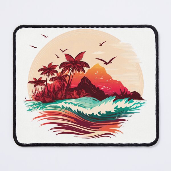 Item preview, Landscape ocean palm tree_gor#11 designed and sold by FunArt4You.