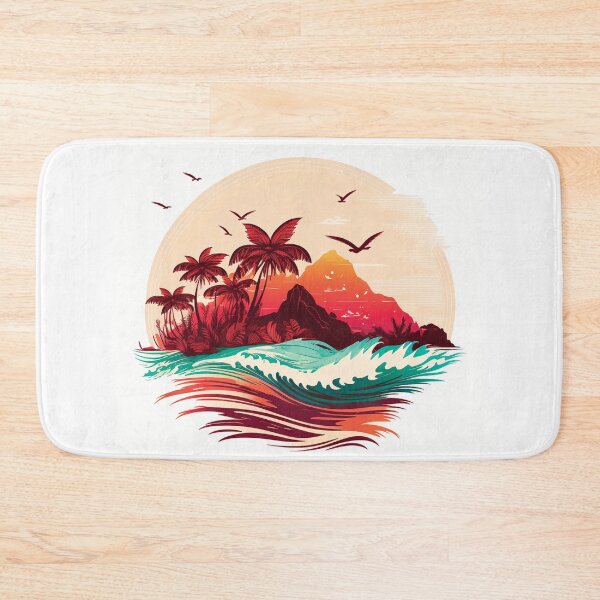 Item preview, Landscape ocean palm tree_gor#11 designed and sold by FunArt4You.