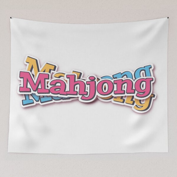 Item preview, Mahjong designed and sold by WordsGamersUse.