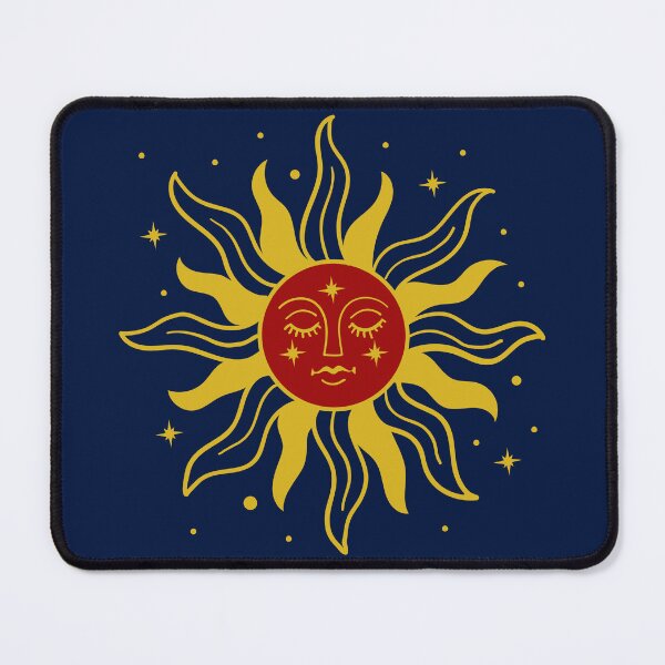 Item preview, Vintage sun with face and closed eyes  designed and sold by ramazis.
