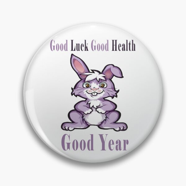 Item preview, Good Luck Good Health Good Year of The Rabbit designed and sold by Soudesign99.