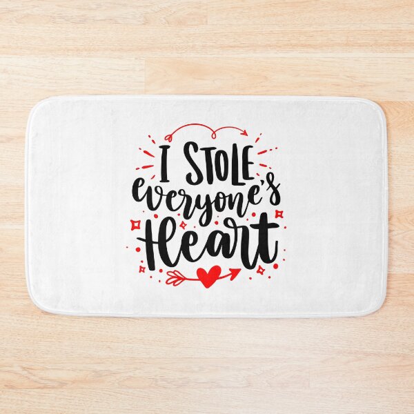 Item preview, I Stole Everyones Heart - Red heart designed and sold by jwebmarket.
