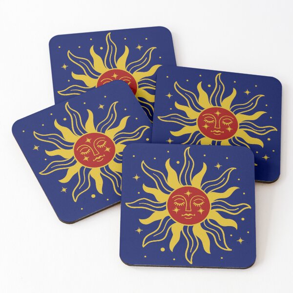 Item preview, Vintage sun with face and closed eyes  designed and sold by ramazis.