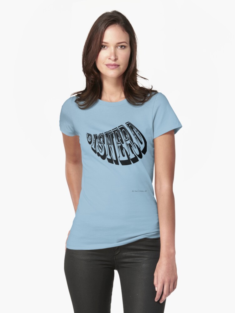 Thumbnail 1 of 3, Fitted T-Shirt, Disnerd designed and sold by boss0501.