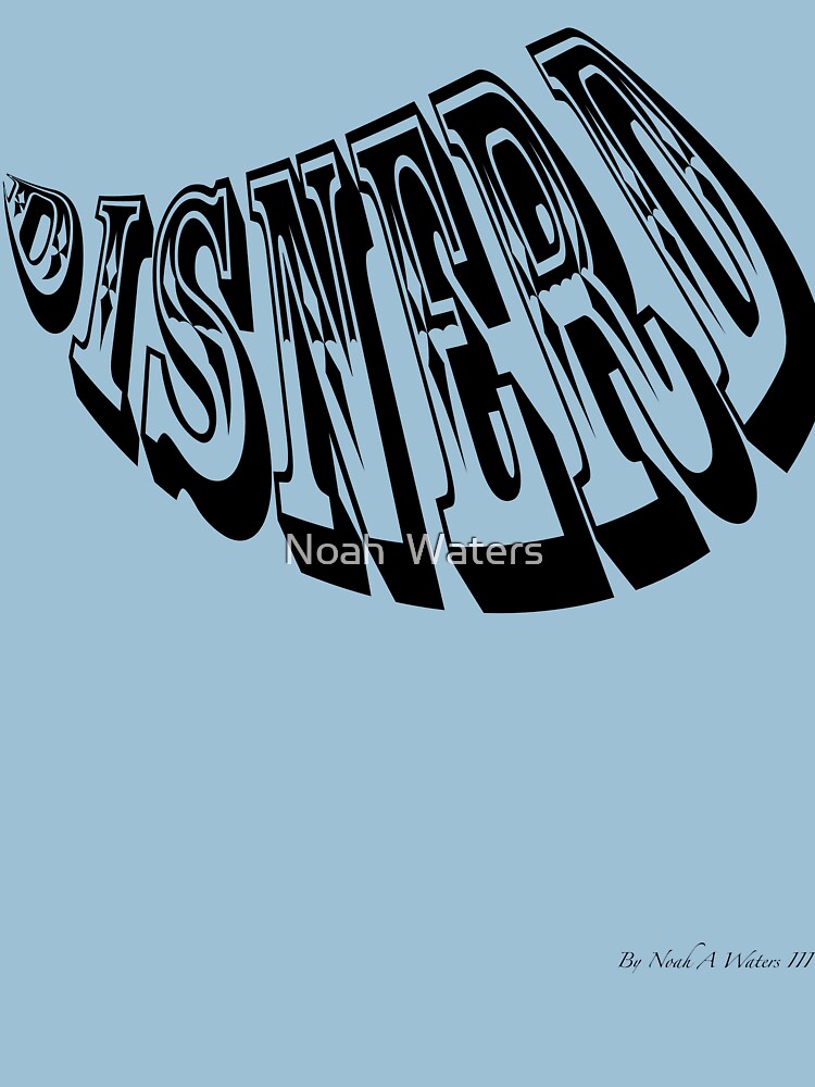 Thumbnail 3 of 3, Fitted T-Shirt, Disnerd designed and sold by boss0501.