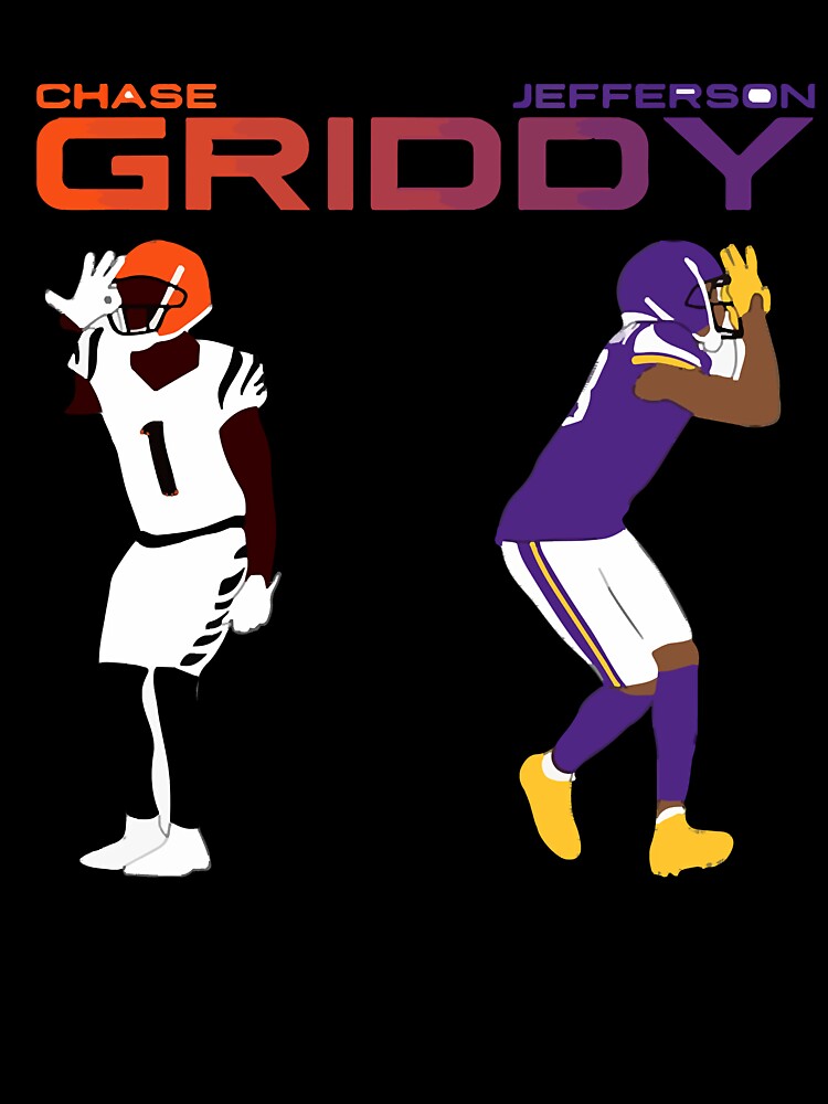 Justin Jefferson Griddy Kids T-Shirt for Sale by SportyFan