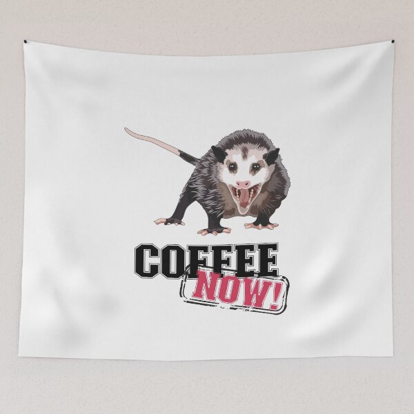 Item preview, Funny Possum needs Coffee designed and sold by Patrineco Limited.
