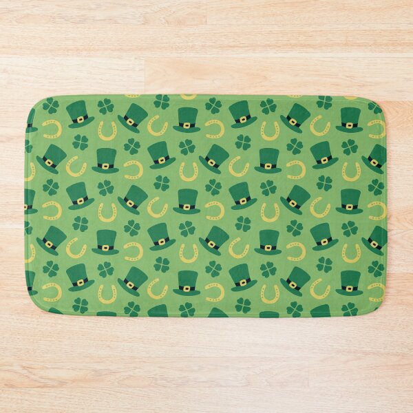 Artikelvorschau, Niedliche Saint Patrick Hut Shamrocks Klee Hufeisen entworfen und verkauft von RevolutionizZed.