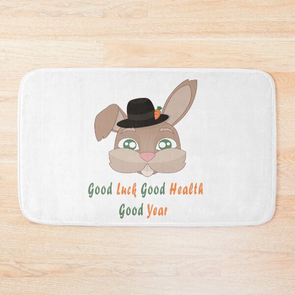 Item preview, Good Luck Good Health Good Year of The Rabbit designed and sold by Soudesign99.