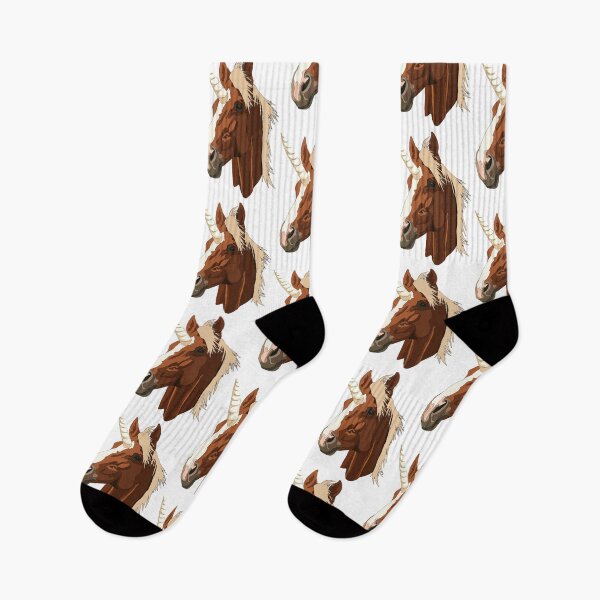 Item preview, Flaxen Chestnut unicorn  designed and sold by LeahcarsArt.