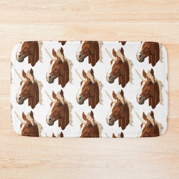 Item preview, Flaxen Chestnut unicorn  designed and sold by LeahcarsArt.