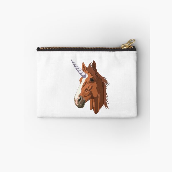 Item preview, Chestnut unicorn with a blaze designed and sold by LeahcarsArt.