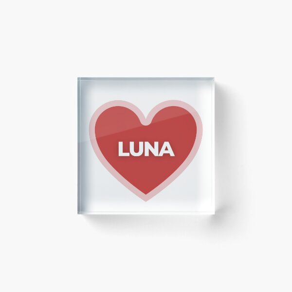 Artikelvorschau, Ich liebe Luna entworfen und verkauft von Itsheartshop.