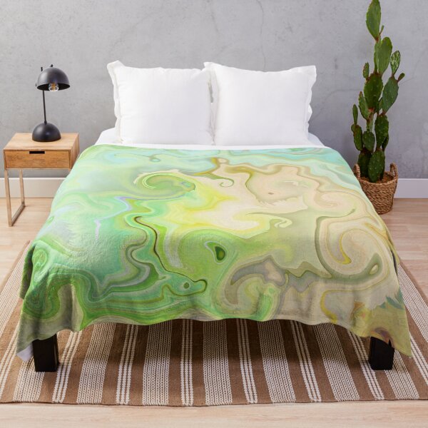 Item preview, Unisex Nursery Décor Colors Pastel Green and Yellow Abstract Unicorn Dreams 1 of 4 designed and sold by Beachy.