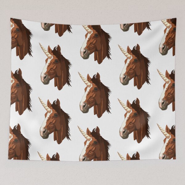 Item preview, Copy of Chestnut unicorn with a blaze designed and sold by LeahcarsArt.