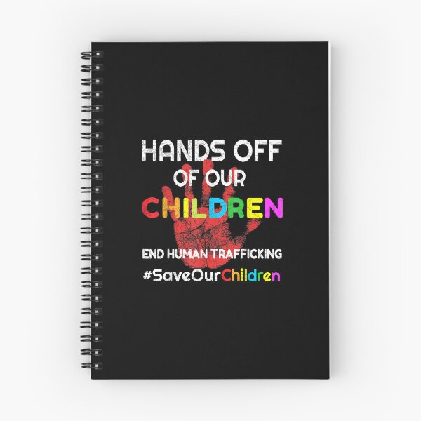 Item preview, Hands Off of Our Children End Human Trafficking Save Kids designed and sold by itsthekween.