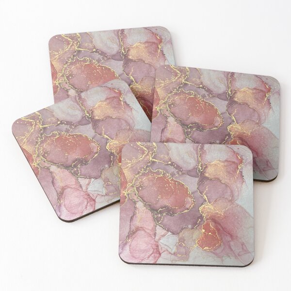 Item preview, Flowing Pastels with Gold designed and sold by vonJohnstonArt.